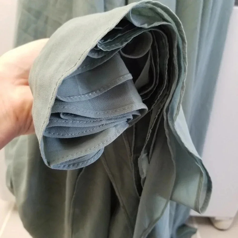Bhldn by Anthropologie Eva Dress Maxi Moss XS - Picture 13 of 14